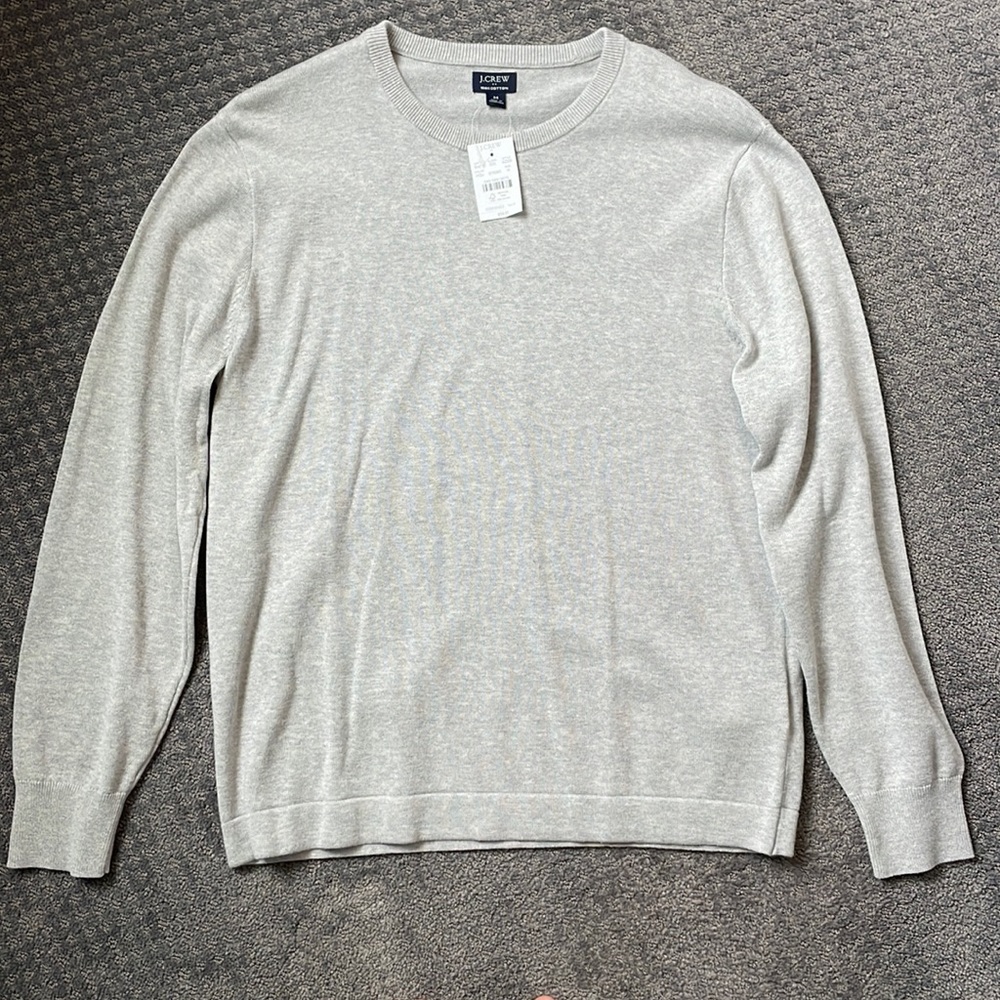 J. Crew gray sweater